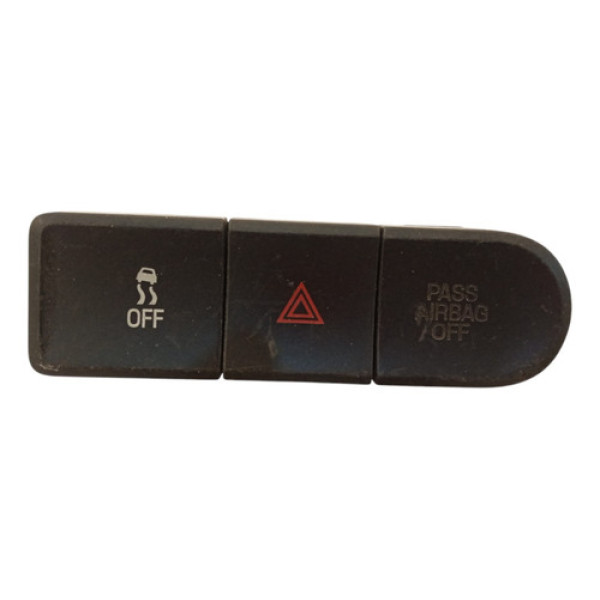 Botão Pisca Alerta Ford Edge 2010 2011 2012 2013  Preto