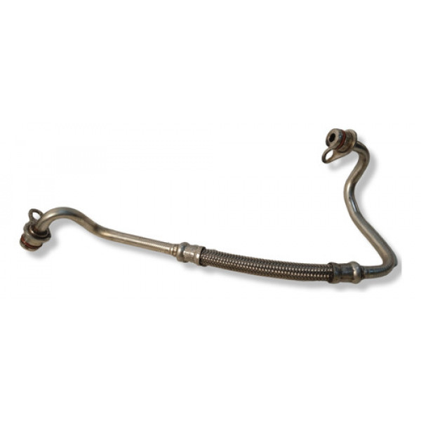 Tubo Mangueira Flexível Turbina Audi A6 2.0 2015 2016  Prata