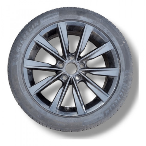 Roda Pneu Bom Vw Golf 1.4 Tsi 2013 2014 2015 2016 Preto