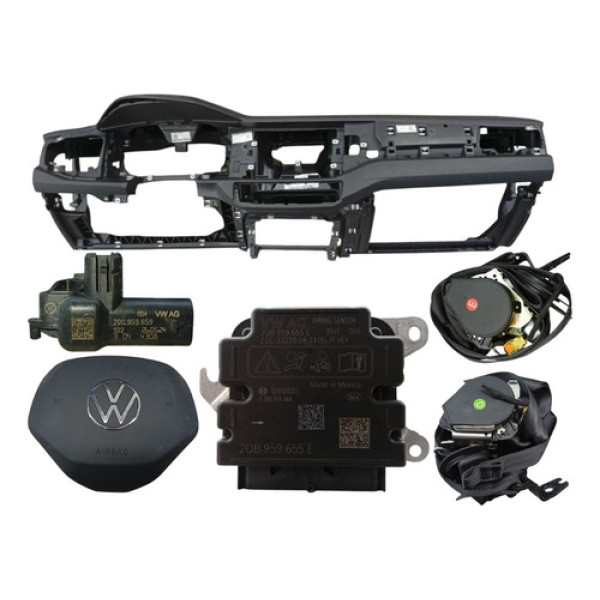 Kit Tabelier Volkswagen Virtus Exclusive 1.4 2025 Preto