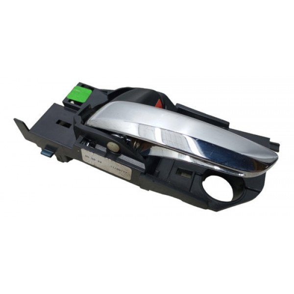 Maçaneta Interna Traseira Esquerdo Honda Hrv 2016 2017 Cromado Traseira