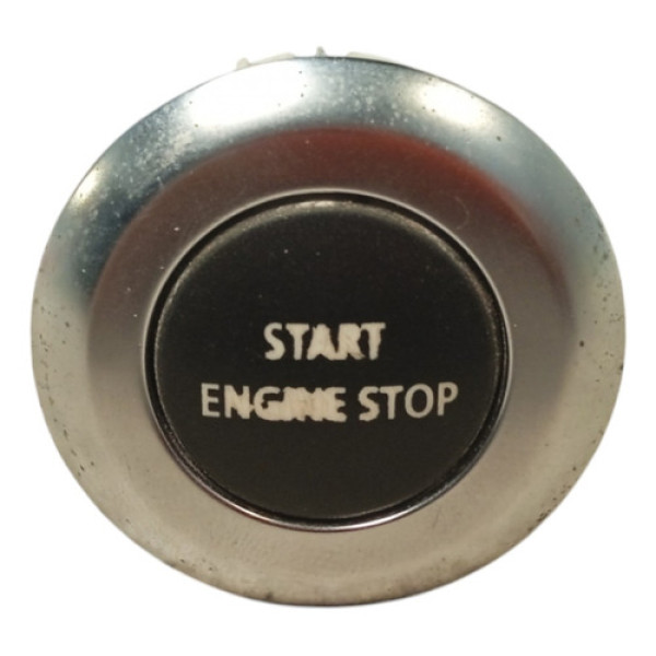 Botão Start Stop Land Rover Discovery Sport 2016 Prata Branco