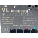 Modulo Porta Dianteira Esquerda Merceses C350 2009 2010 2011 Preto