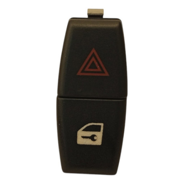 Botão Comando Pisca Alerta Trava Bmw 530i 2007 2008 2009  Preto