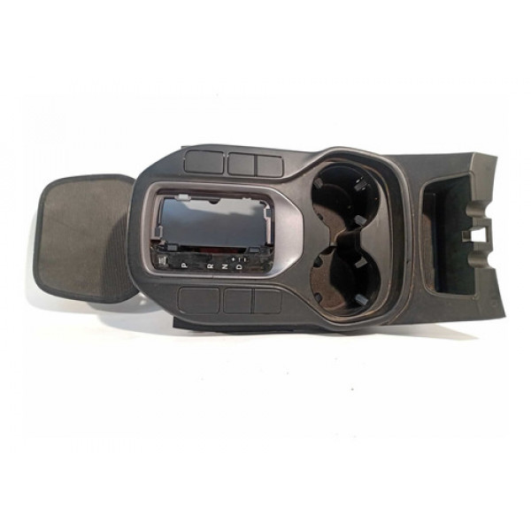 Acabamento Trambulador Porta Copo Detalhe Santa Fe 2015 2016 Preto