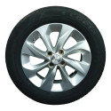 Roda Boa Pneu Meia Vida Chevrolet Onix 1.0 Aut 2020  Cinza
