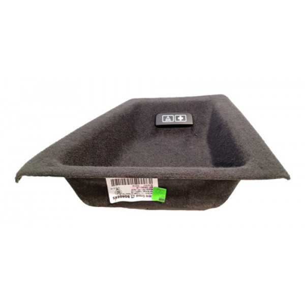 Acabamento Lateral Direito Porta Malas Bmw X3 2018 2020  Preto