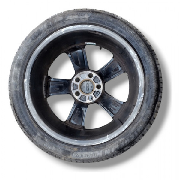 Roda R17 Volvo V40 T4 2014 2015 2016 Detalhe Sem Pneu Preto