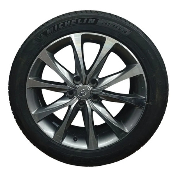 Roda Pneu Estepe 245 25 18 Azera 3.0 V6 2015 Cinza