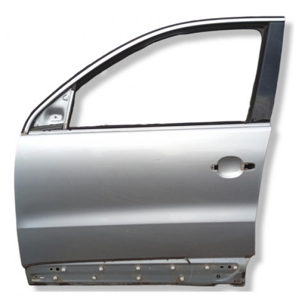 Porta Dianteira Esquerd Vw Tiguan 2.0 2011 2012 2013 2014 Prata Esquerdo Dianteira