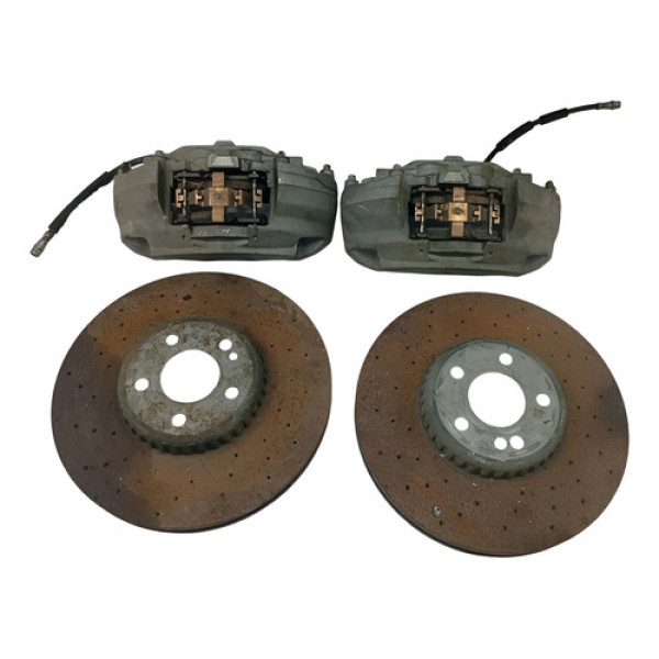 Kit Pinça Disco Dianteiro Mercedes C250 2015 2016 Cinza