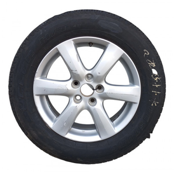 Roda Pneu Estepe Meia Vida Toyota Rav4 2008 2009 2010  Preto