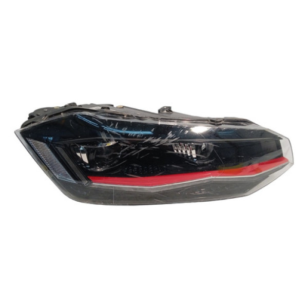 Farol Direito Volkswagen Virtus Gts 1.4t 2021 Detalhe  Direito/passageiro