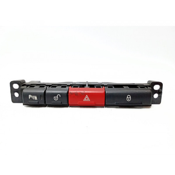 Botão Pisca Alerta Land Rover Freelander 2 3.2 2009 2010 12  - Vermelho E Preto