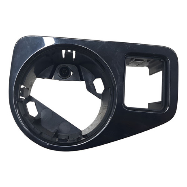 Moldura Comando Farol Volkswagen Golf 2014 2015 Preta