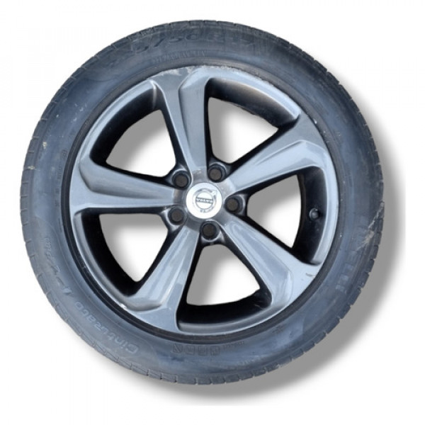 Roda Pneu Bom Volvo V40 2014 2015 2016 225 50 R17 Preto