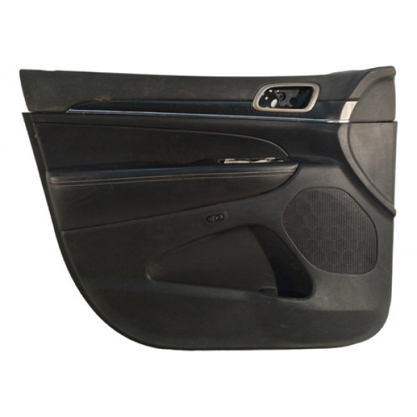 Forro Porta Dianteiro Esquerdo Jeep Grand Cherokee 2015 2017 Preto