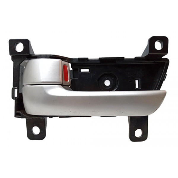 Maçaneta Interna Traseira Esquerda Kia Sorento 2010 2013  Prateado Traseira