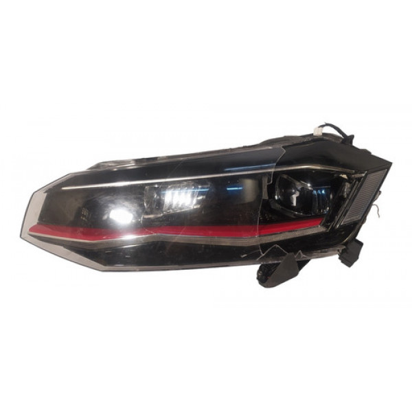 Farol Esquerdo Vw Virtus 2019 2020 2021 Retirada Peças   Esquerdo
