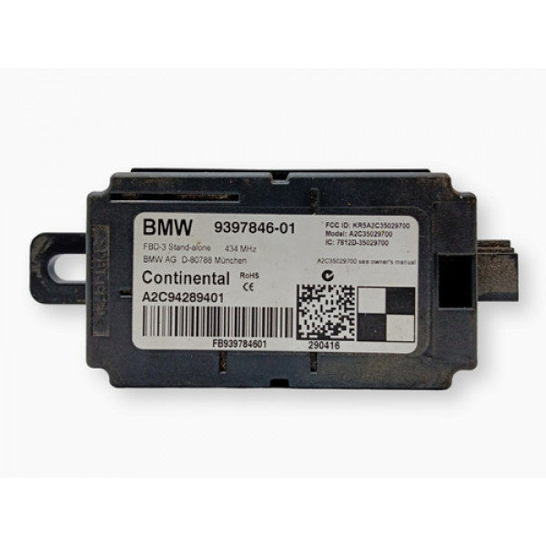 Módulo Antena Bmw 320i 2014 2015 2016 2017  Preto