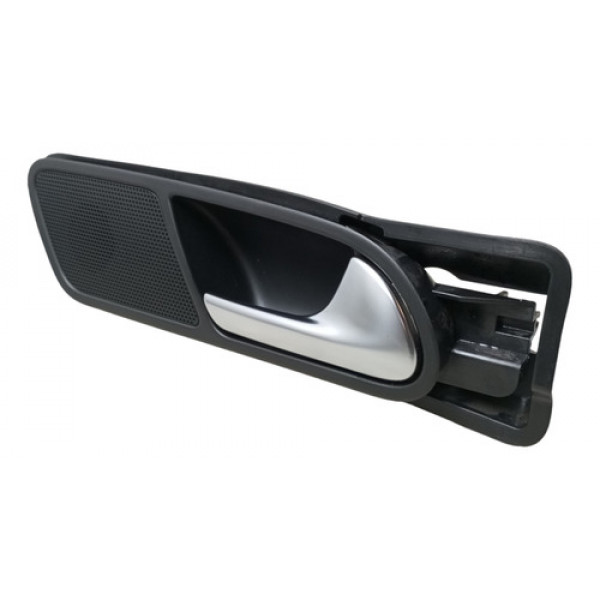 Maçaneta Int Traseira Direita Vw Tiguan 200cv 2010 2011 2014 Preto Traseira