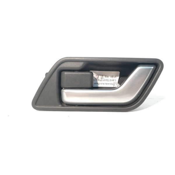 Maçaneta Interna Traseira Esquerda Range Rover Sport 2008 Preto Traseira