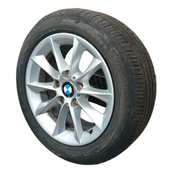 Roda Pneu Bom 205 55 16 Bmw 118i 1.6 T 2012 2013 Cinza