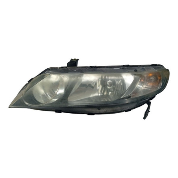 Farol Esquerdo Honda Civic Lxs 2009 2010 Esquerdo/motorista