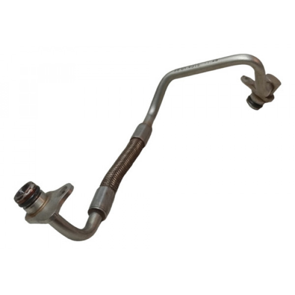 Mangueira Oleo Turbina Bmw 320i N20 2.0 2016 2017  Prata