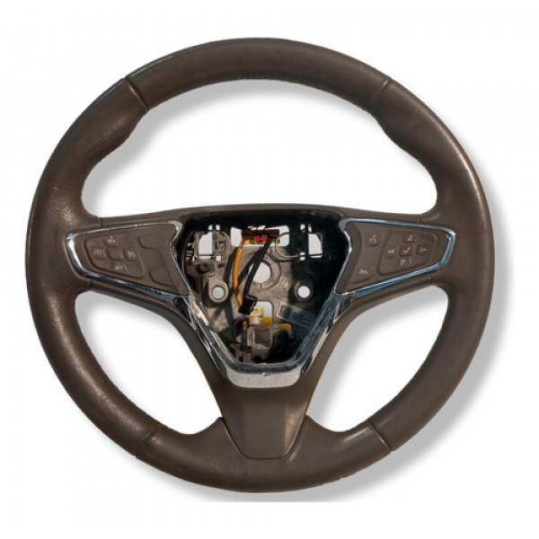 Volante Direção Comando Chevrolet Cruze 2017 2018 2019  Cinza