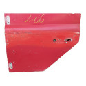 Porta Traseira Esquerda Land Rover Defender 1999 2000 2001  Traseira Esquerdo Vermelho