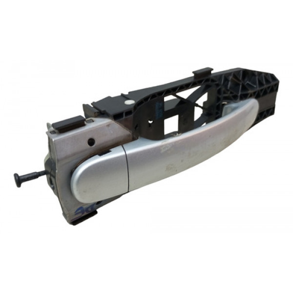 Maçaneta Ext Diant Esquerda Vw Tiguan 200cv 2010 2011 2014  Prata Dianteira