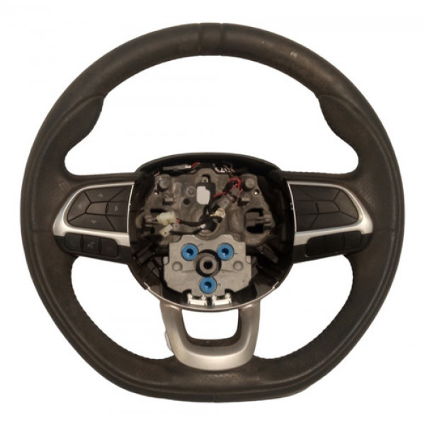 Volante Direção Fiat Argo Cronos Hgt 2015 2016 2017 2018  Preto