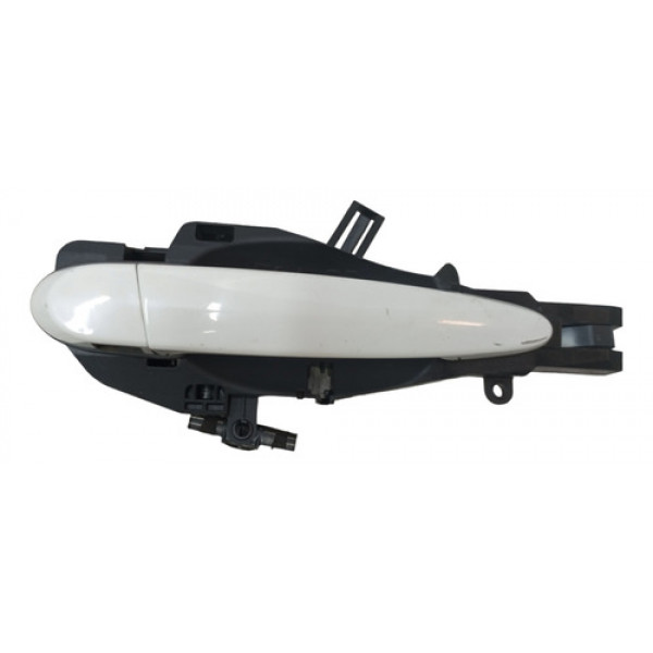 Maçaneta Externa Traseira Direita Bmw X1 2012 2013  Branco Traseira