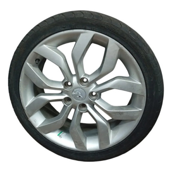 Roda Boa Pneu Detalhe Veloster 2011 2012 225 40 R18 Cinza