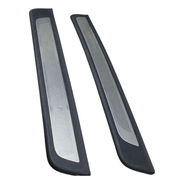 Par Soleira Porta Dianteira Elantra 2015 2016  Ok