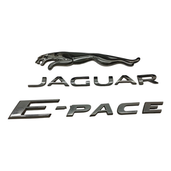 Letreiro Tampa Traseira Jaguar E-pace P250 Awd 2.0 2018