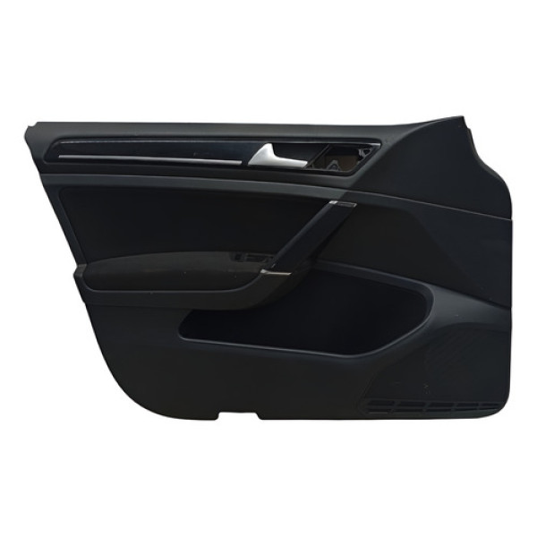 Forro Porta Dianteiro Esquerdo Volkswagen Golf Gti 2014 2015 Preto