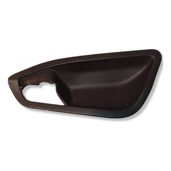 Acabamento Maçaneta Interna Dianteira Esq Bmw 118i 2012 2015 Preto Dianteira