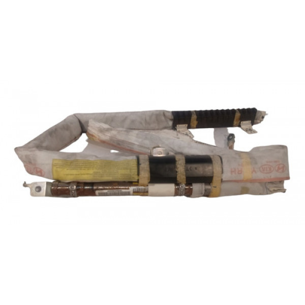 Cortina Lateral Teto Lado Direito Hyundai Sonata 2012 2014 Branco