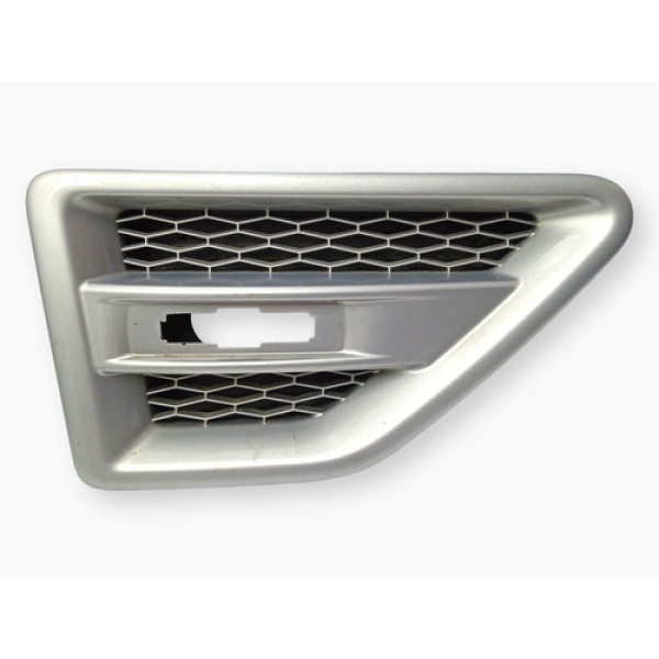 Acabamento Pisca Paralama Direito Freelander 2 2006 2008 09 Prateado Direito