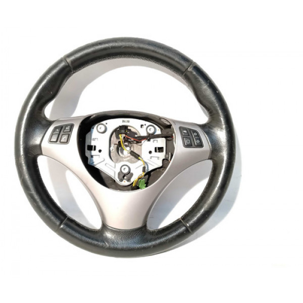 Volante Direção Comando Bmw 120i 2006 2007 2008 2009 2010  Preto