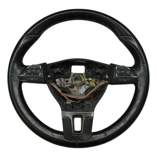 Volante Direção Comando Volkswagen Tiguan 2014 Detalhe