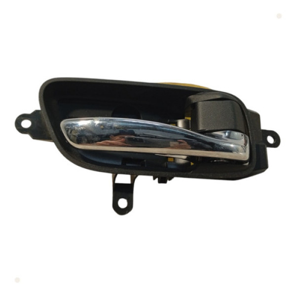 Maçaneta Interna Traseira Direita Nissan Altima Sl 2013 2014 Prata Traseira