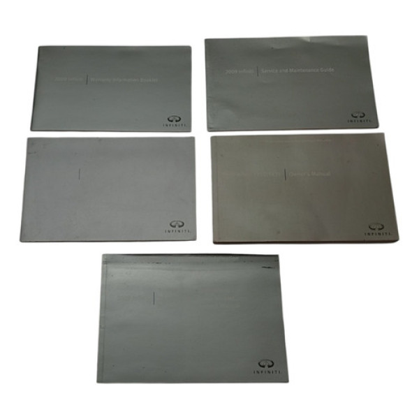 Manual Proprietário Infiniti Fx50 5.0 2007 2008 2009 2010