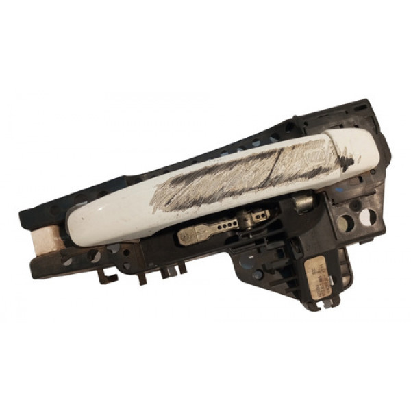 Maçaneta Externa Traseira Esquerda Audi A5 2012 2013  Branco Traseira
