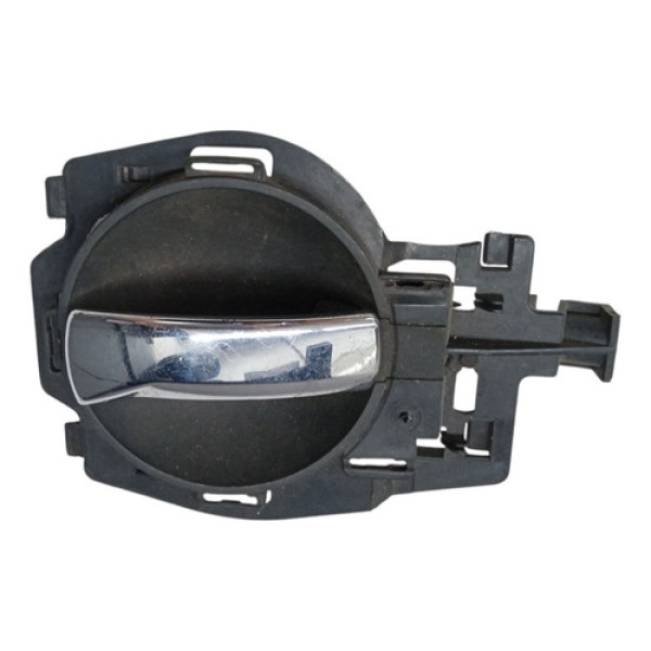Maçaneta Interna Traseira Esquerda Citroen C3 2010 2011 2013 Preto Traseira