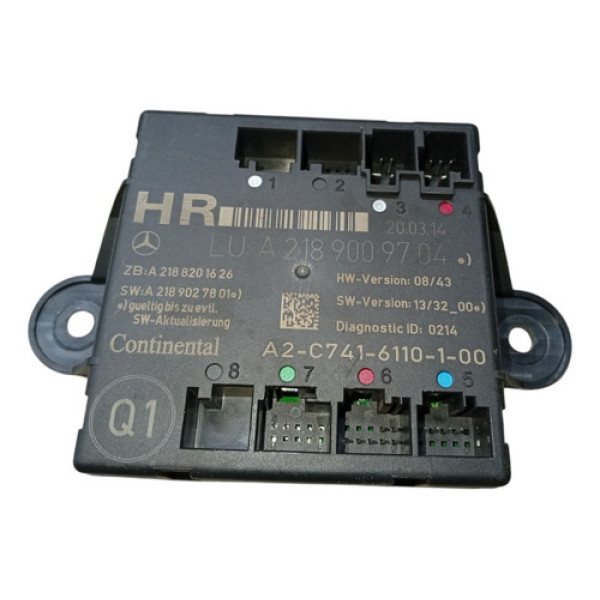 Modulo Porta Traseira Direita Mercedes Glk 220cdi 2014 2015