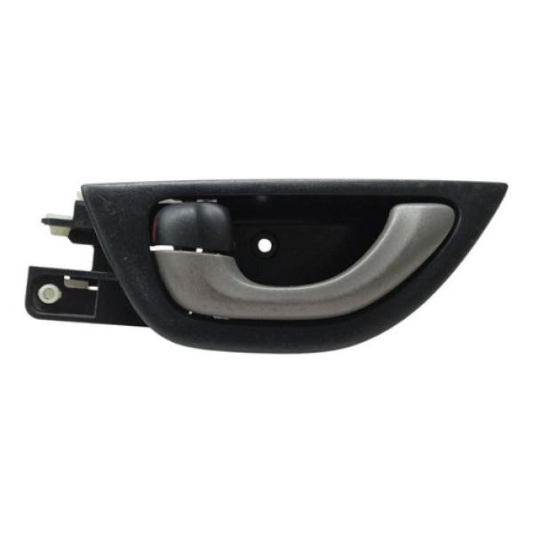 Maçaneta Interna Traseira Esquerda Honda New Fit 2010 2013  Cinza Traseira