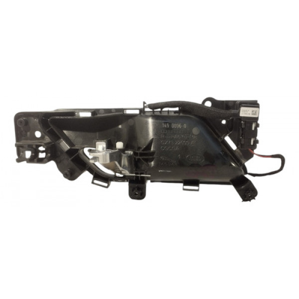 Maçaneta Interna Diant Esquerda Jaguar Xe 2018 Preto Dianteira